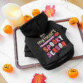 Pet Clothes Autumn Winter Small Dog Puppy Holiday Letter Embroidery Halloween Sweatshirt