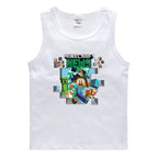 Children's vest cotton base shirt