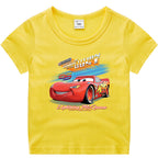 Children's summer short sleeved T-shirt