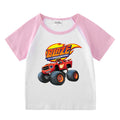 Children's summer short sleeved T-shirt