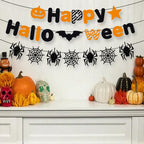 New Halloween Festival Party Decoration Banner, Ghost Festival Happy Halloween Banner