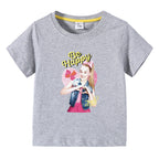 Children's summer short sleeved T-shirt