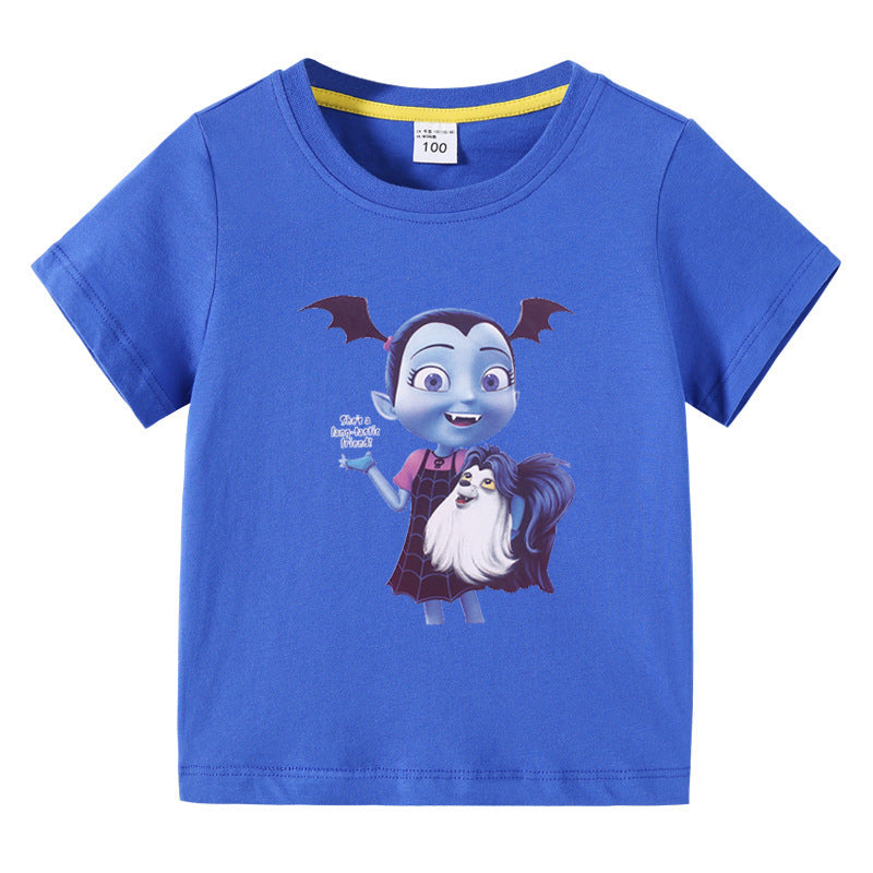 Vampirina children's summer clothing short sleeved