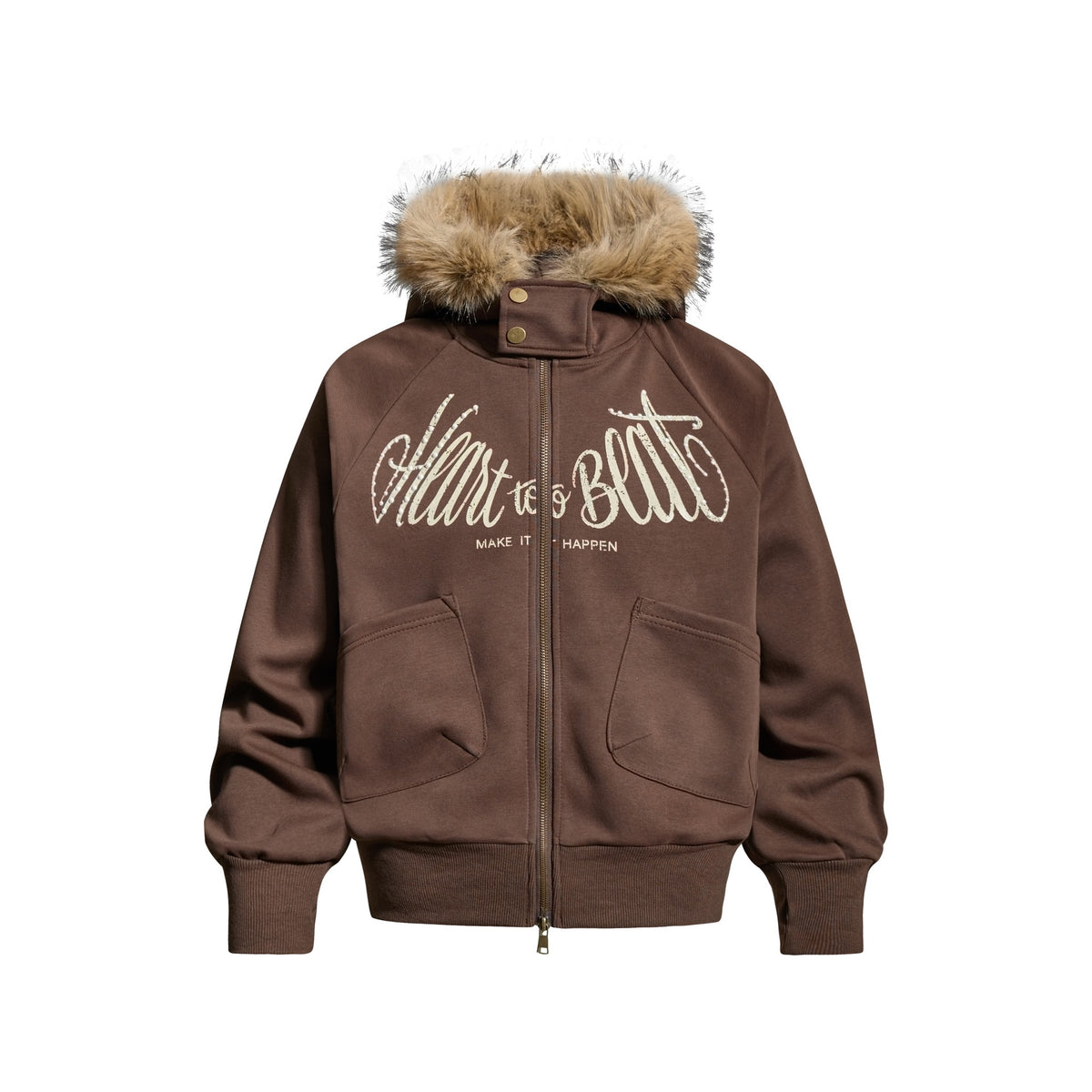 Jacke Herren mit Schulterschnalle, Übergangsjacke