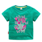 Children's summer short sleeved T-shirt