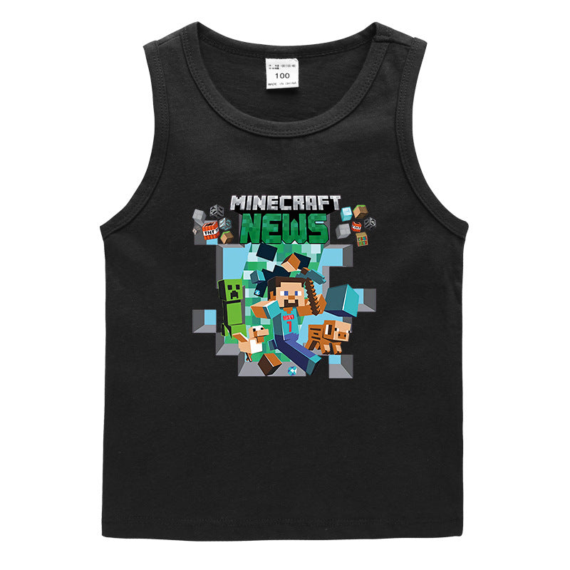 Children's vest cotton base shirt