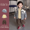 Jacket T-Shirt Corduroy Pants  Stylish 3-Piece Set