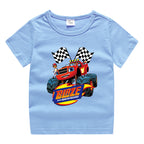Children's summer short sleeved T-shirt