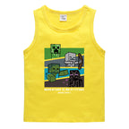 Children's vest cotton base shirt