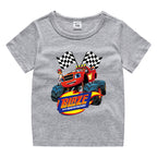 Children's summer short sleeved T-shirt