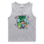 Children's vest cotton base shirt
