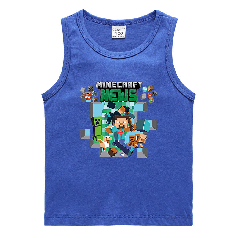 Children's vest cotton base shirt
