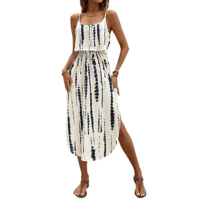 Bedrucktes Camisole-Kleid