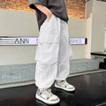 Cargo Pants for Boys Mosquito-Proof Long Trousers Trendy Sporty Style