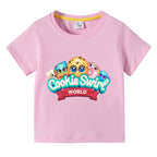 Children's summer short sleeved T-shirt