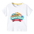 Children's summer short sleeved T-shirt