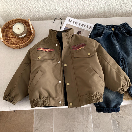 Winterjacke für kleine Mädchen
