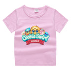 Children's summer short sleeved T-shirt