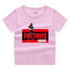 Children's summer short sleeved T-shirt