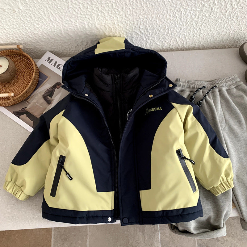 3-in-1 Jungen-Steppjacke mit Innenfutter