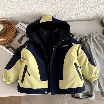 3-in-1 Jungen-Steppjacke mit Innenfutter