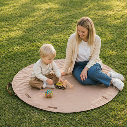 Faltbare Reisetasche mit Picknickdecke