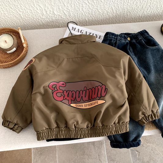 Winterjacke für kleine Mädchen