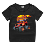 Children's summer short sleeved T-shirt