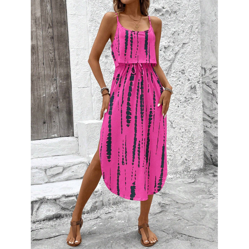 Bedrucktes Camisole-Kleid