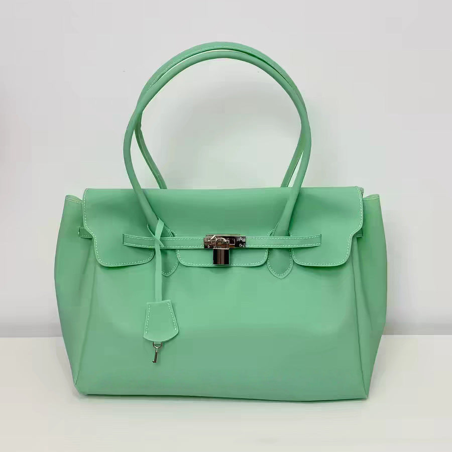 Transparente Jelly-Tasche Damen Schultertasche