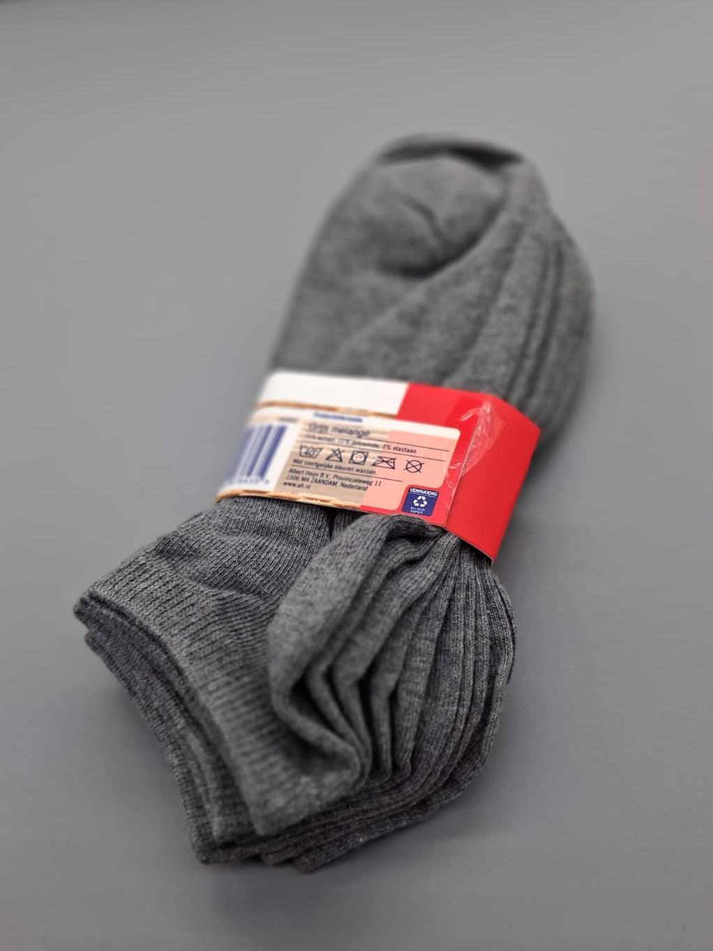 Damen Enkelsocken Grau Vorderseite