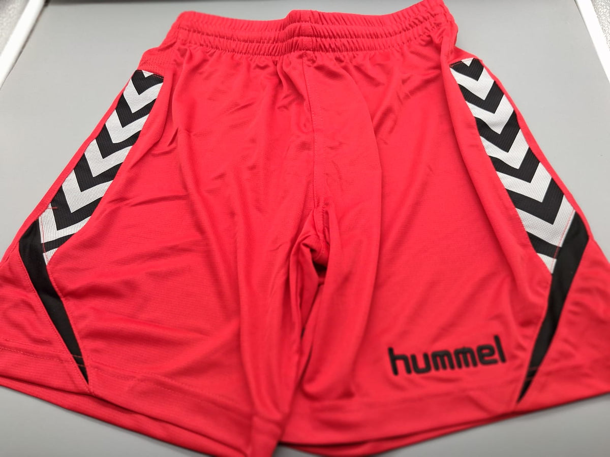 Hummel Shorts Rot Draufsicht