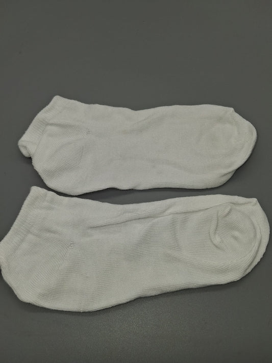 Sneaker-Socken Weiß Knöchellang 1 Paar Oberseite Gr. 35-38