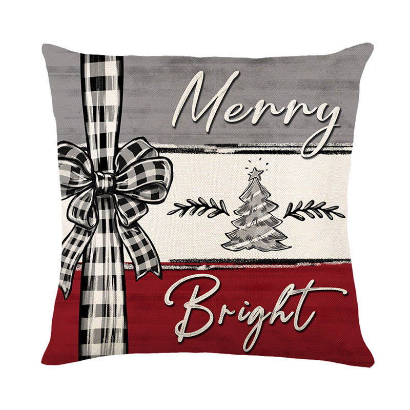 Weihnachts-Kissenbezug 45 × 45 cm – Ansicht 2