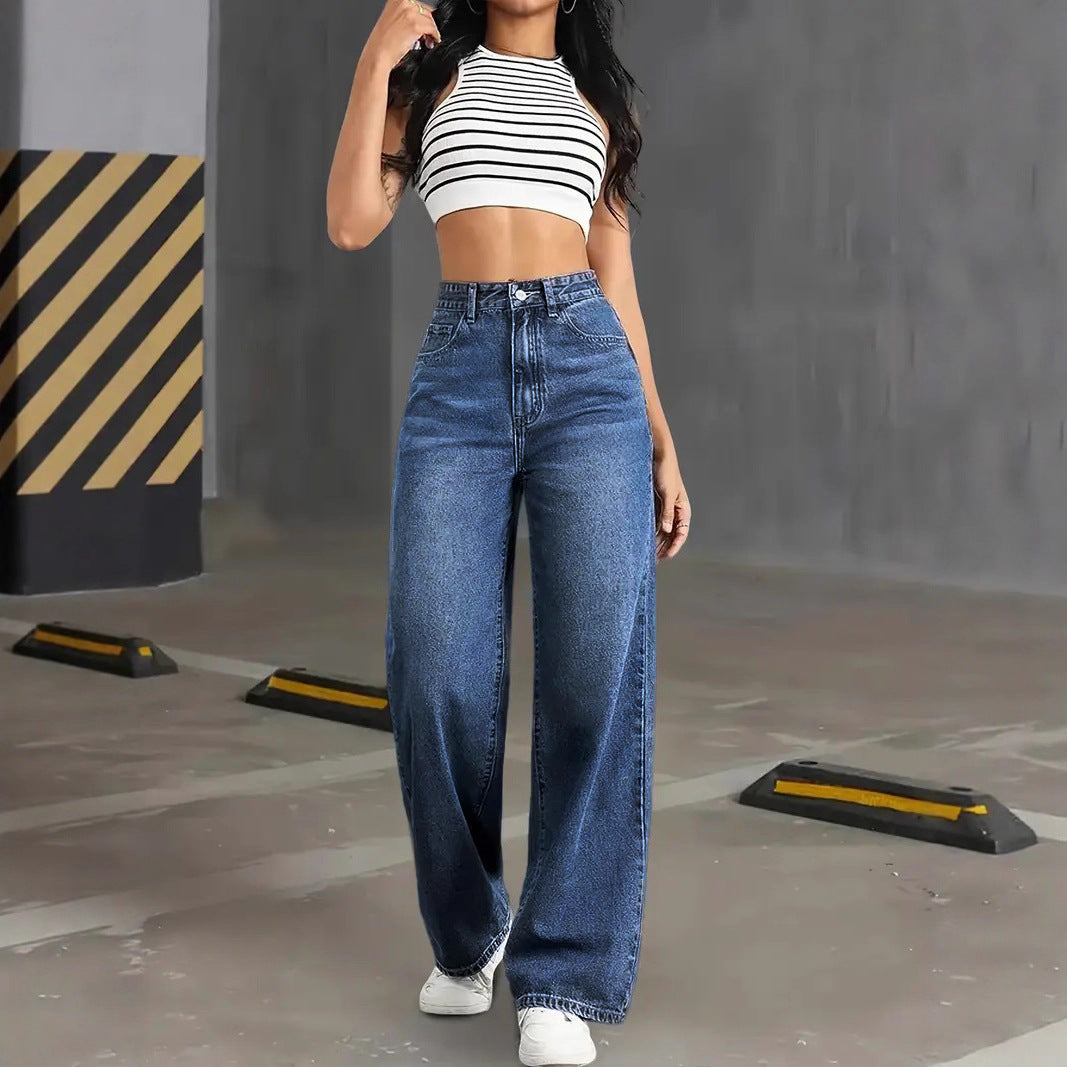 Gerade Jeans High-Waist
