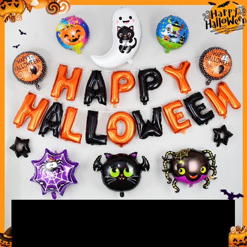 Halloween Folienballon-Set – Ansicht 2