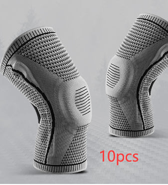 Sport-Kniebandage mit Silikon-Federung – Patella-Schutz – Ansicht 12