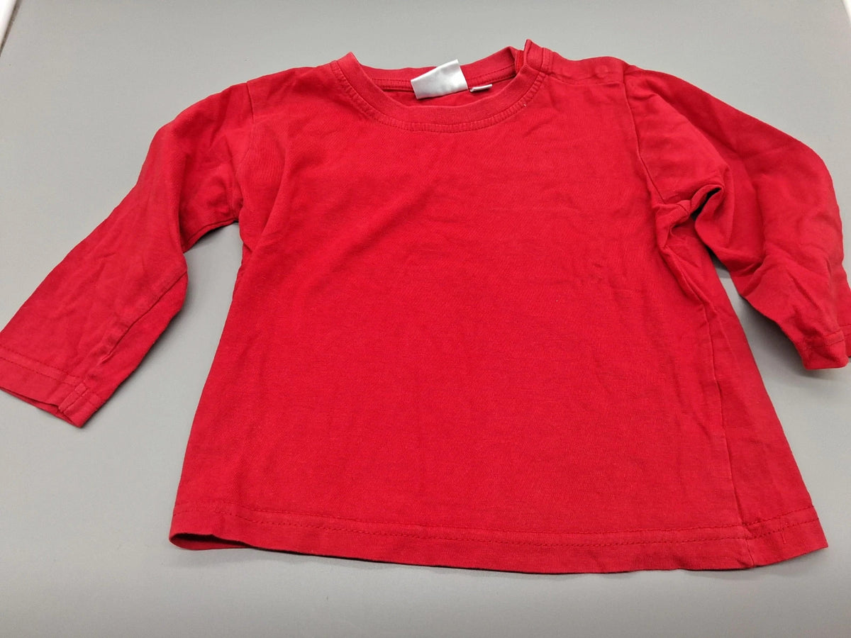 Rotes Impidimpi Sweatshirt in Größe 74/80
