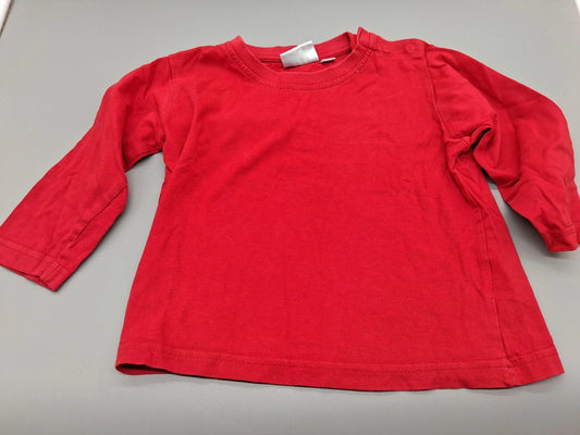 Rotes Impidimpi Sweatshirt in Größe 74/80