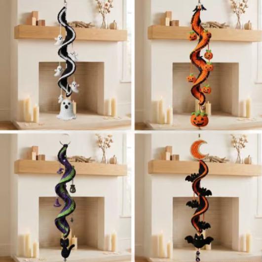 Halloween Häkel-Spiral DIY-Set
