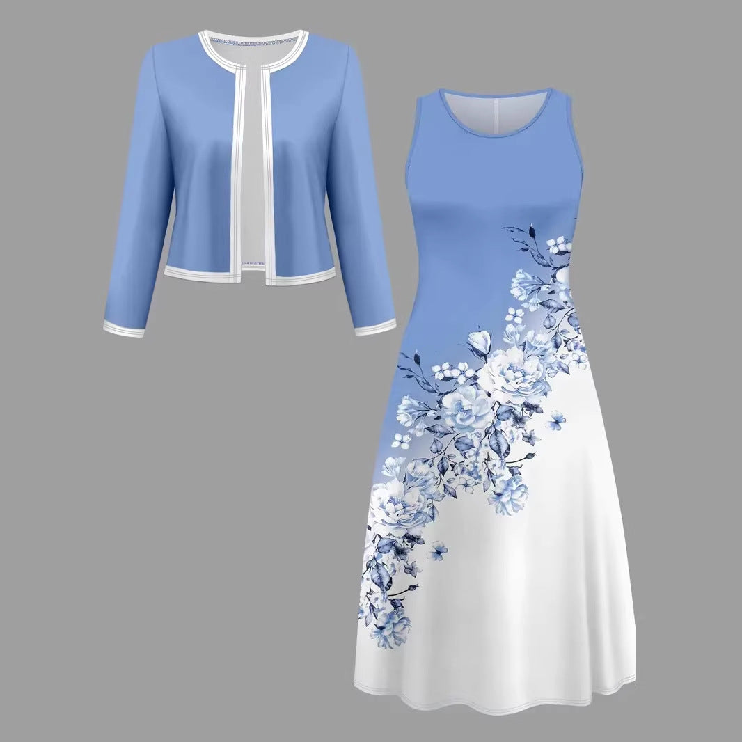 Eleganter Two-Piece Coat-Look