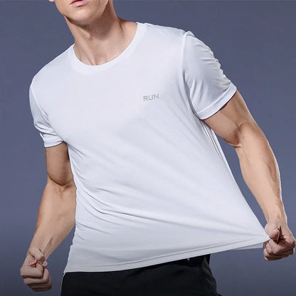 Herren Sport-T-Shirt, atmungsaktiv – Ansicht 6