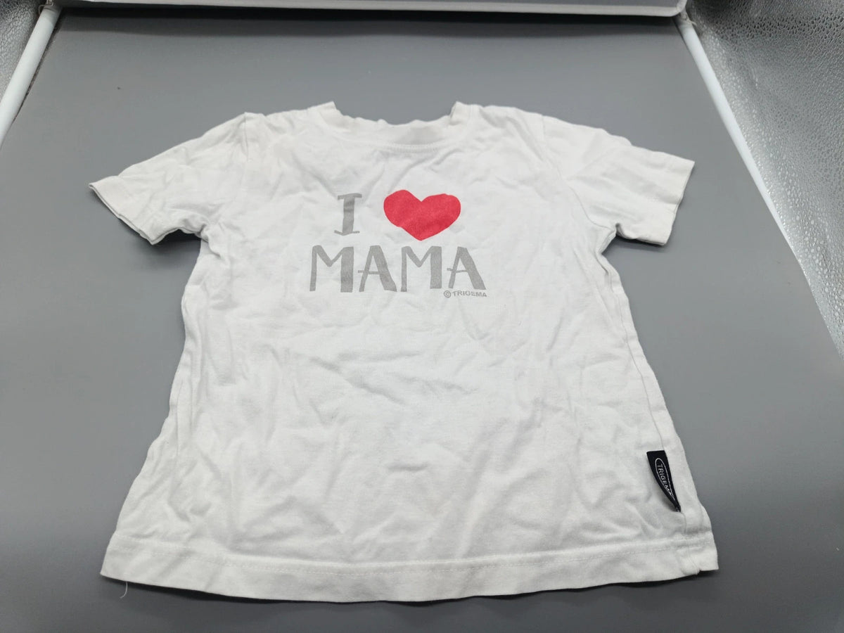 Aufschrift des Trigema T-Shirts