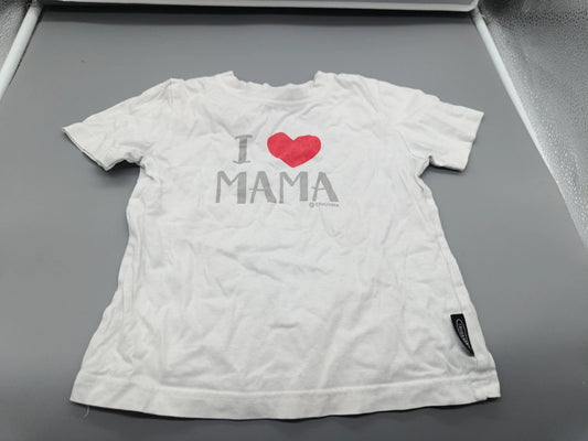 Aufschrift des Trigema T-Shirts