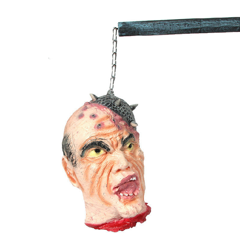 Halloween Hängedeko abgetrennter Kopf aus Latex – Ansicht 6