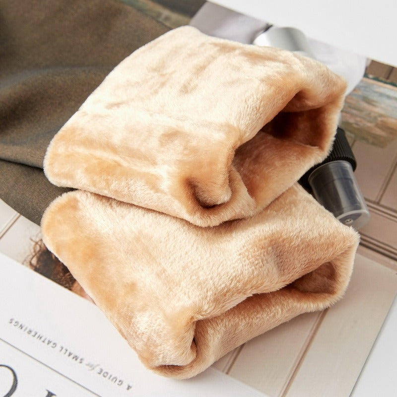 Thermostrumpfhose mit Fleecefutter und Nude-Effekt – Bild 4