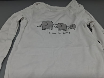 Elefantenmotiv auf dem H&M Body