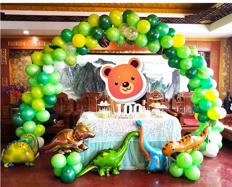 Dinosaurier Geburtstagsdeko-Set mit Ballons – Ansicht 2