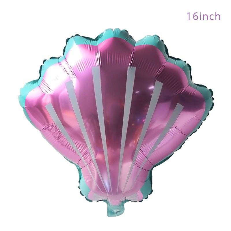 Meerjungfrau Ballon-Set in Rosa, Lila und Türkis – Ansicht 6