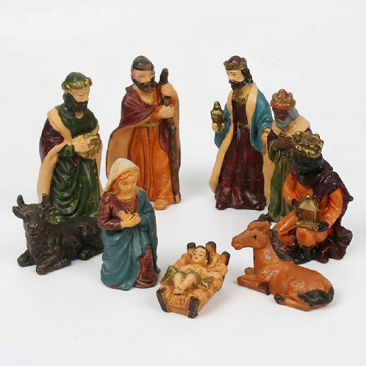 Traditionelles Krippenspiel-Set